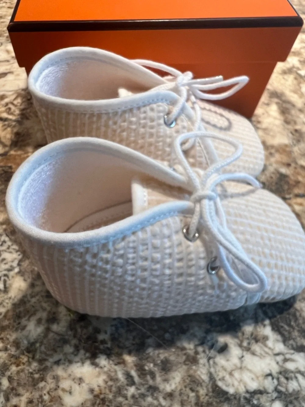 Hermes Pif Cabriolet Baby Walker Shoes - Picture 6 of 8